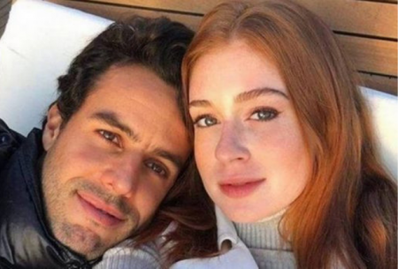 Marina Ruy Barbosa curte paraíso ao lado do marido e se declara