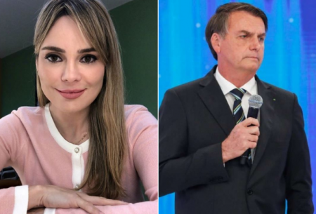 Rachel Sheherazade “aconselha” Bolsonaro, rebate seguidor e defende greve