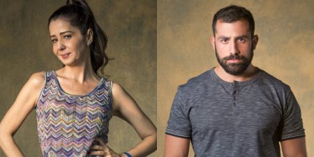“Órfãos da Terra”: Fauze e Santinha se beijam