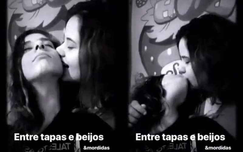 Ex-atriz mirim da Globo posta vídeo beijando a namorada e se declara