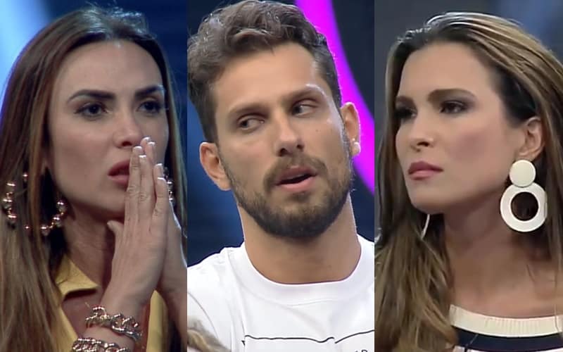 Nicole Bahls é eliminada e volta ao “Power Couple” com Kamilla e Eliéser