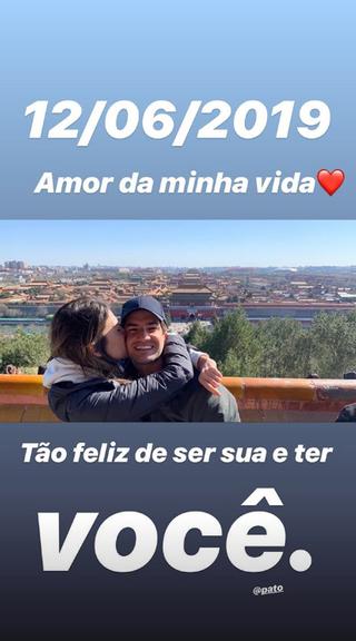 Rebeca Abravanel e Alexandre Pato