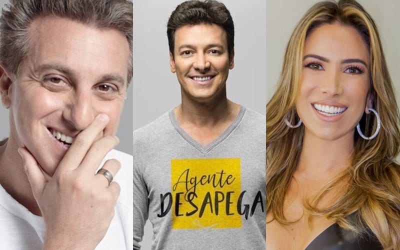 Luciano Huck, Angélica, Rodrigo Faro e Patrícia Abravanel saem juntos
