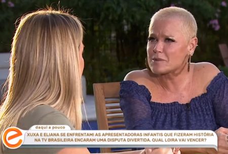 Eliana e Xuxa revelam que planejam viagem com Angélica