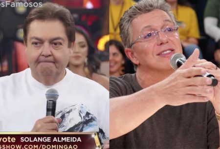 Faustão alfineta Boninho e chama Ana Furtado de “santa”