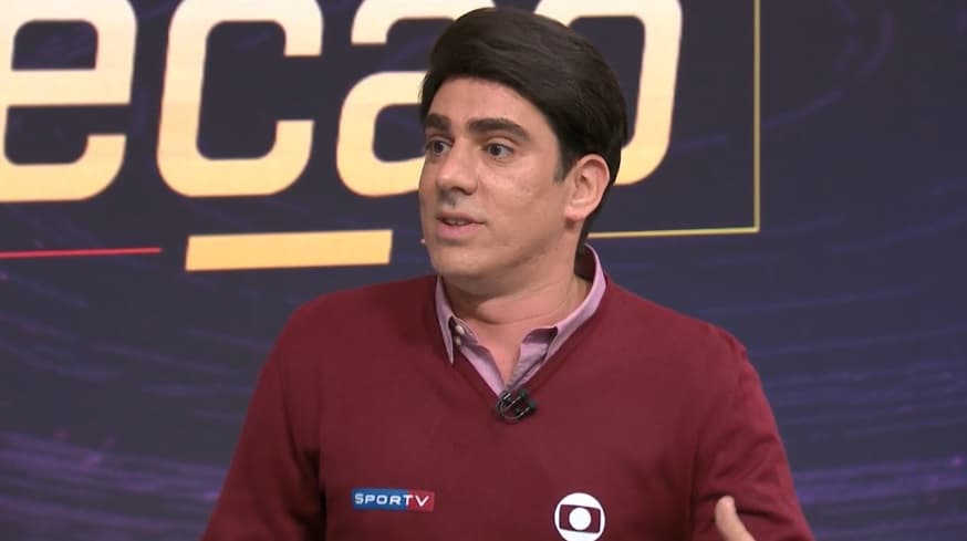 Marcelo Adnet invade programa do SporTV, imita narrador e causa gargalhadas
