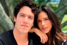 Mariana Rios e o noivo Lucas Kalil Aluani