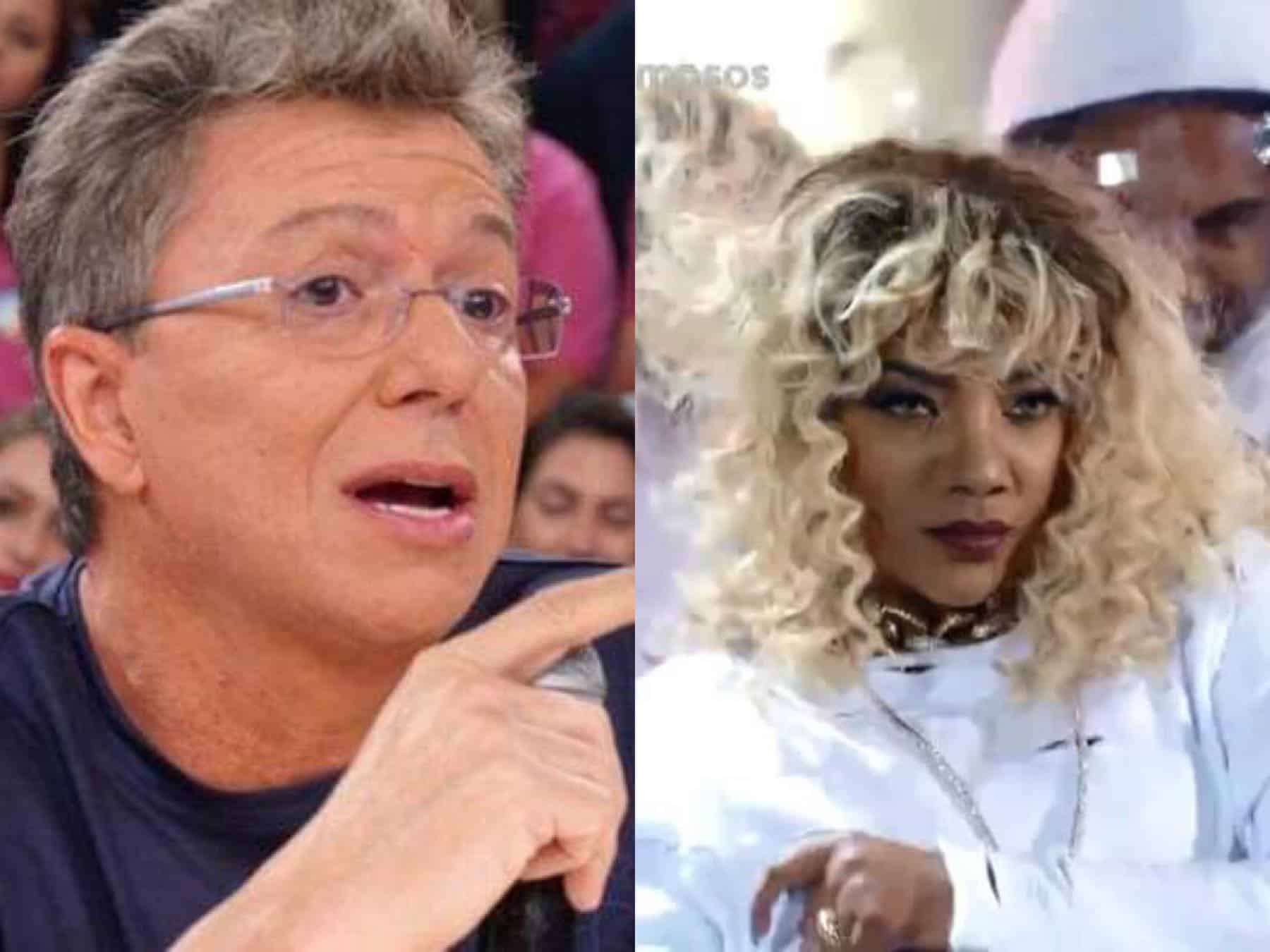 Boninho tenta criticar Ludmilla, mas cantora o surpreende ao vivo