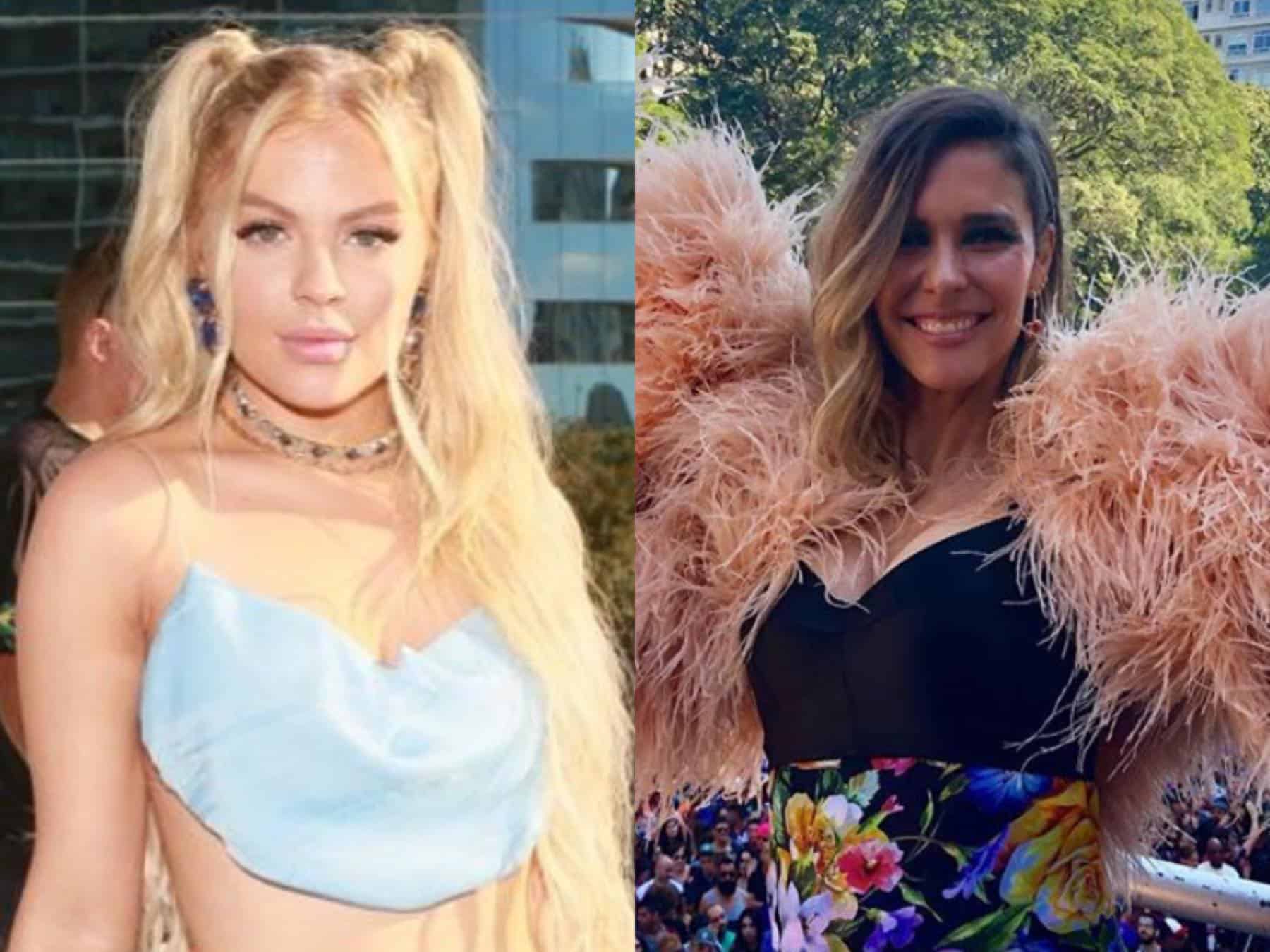 Luísa Sonza faz a menininha e Fernanda Lima arrasa de mamãe poderosa