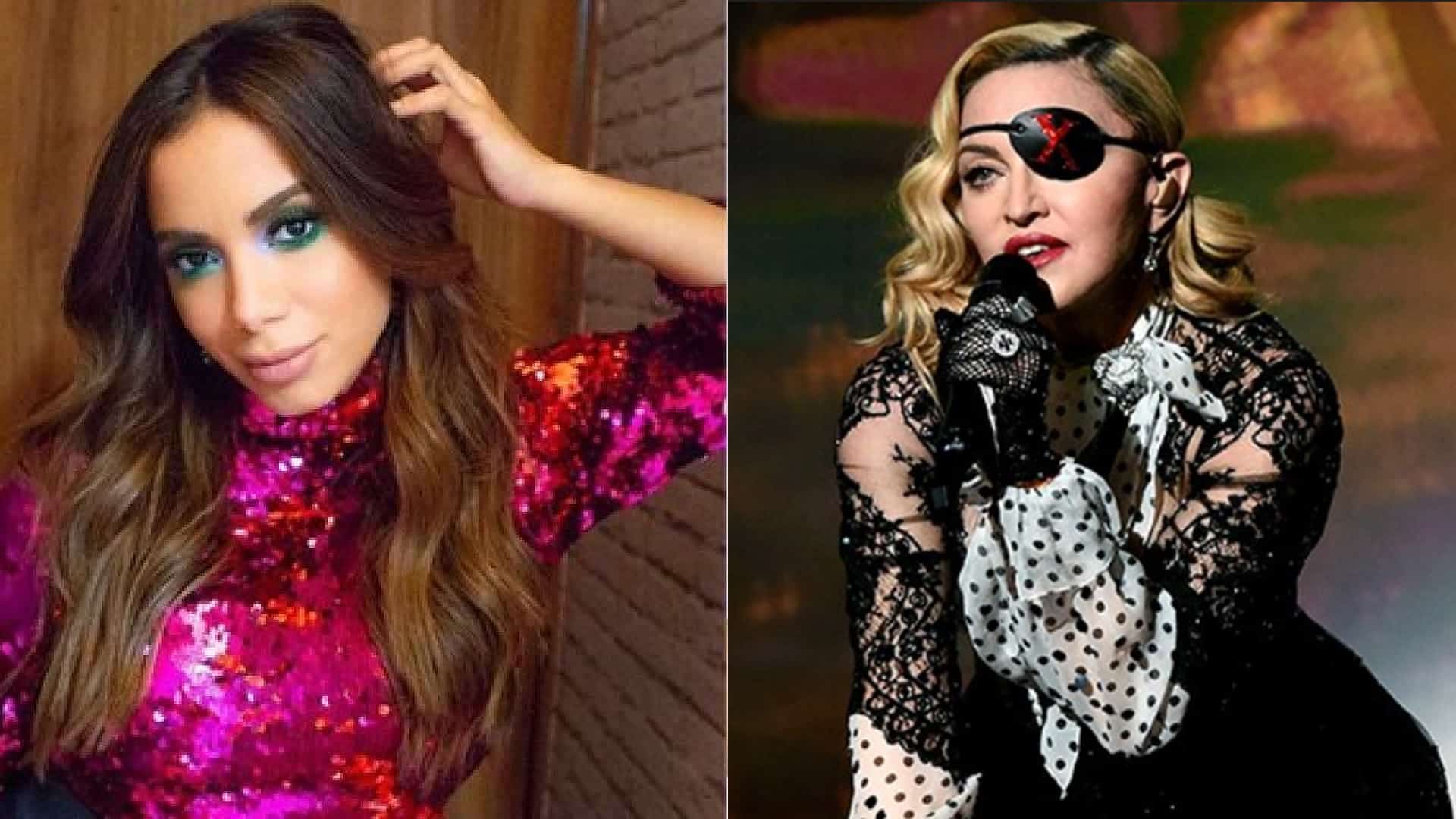 Anitta tenta arrecadar verba para gravar videoclipe com Madonna