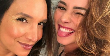 Maria Maya e Laryssa Ayres curtem férias em Cancún, no México