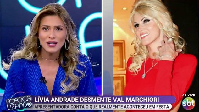 Lívia Andrade se pronuncia sobre briga em festa e acusa Val Marchiori