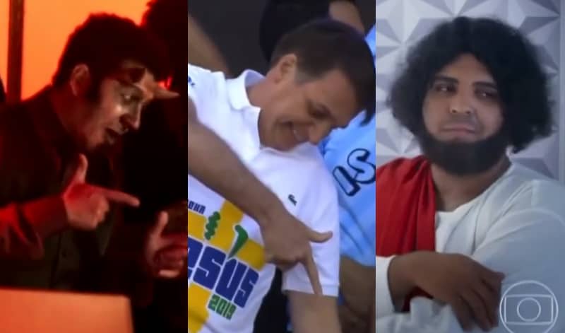 Globo coloca Cristo para detonar a Marcha para Jesus com Bolsonaro