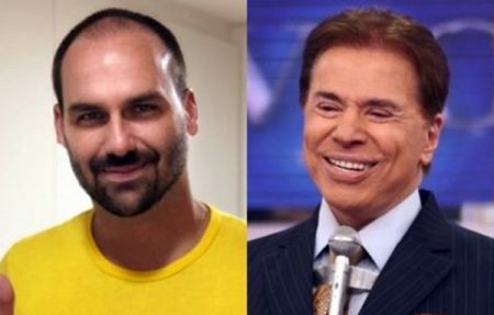 Silvio Santos coloca filho de Jair Bolsonaro em mais um programa do SBT