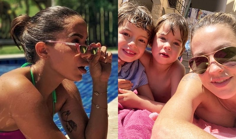 Anitta se pronuncia sobre filhos de Pedro Scooby e Luana Piovani