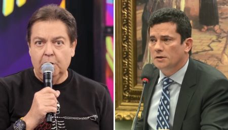 Faustão se manifesta após vazamento de conversa com Sergio Moro