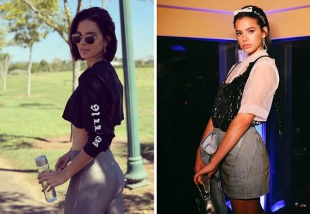 Esposa de Rodrigo Faro, Vera Viel é confundida com Bruna Marquezine novamente