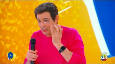 Mara Maravilha acerta olho de Celso Portiolli, que deixa programa ao vivo