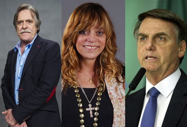 José de Abreu, Glória Perez e Bolsonaro