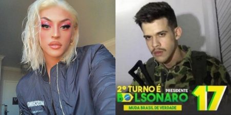 Pabllo Vittar vive affair com eleitor de Bolsonaro há pelo menos dois anos