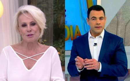 Repórter da Record faz a Ana Maria Braga e anuncia morte de Gilberto Gil