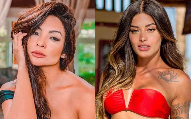 Carol Nakamura faz protesto após postagem de Aline Riscado
