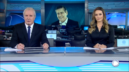 Homenagem a Paulo Henrique Amorim eleva audiência do “Jornal da Record”