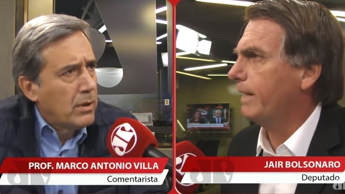 Marco Antonio Villa fala de suposta interferência de Bolsonaro em saída da Jovem Pan