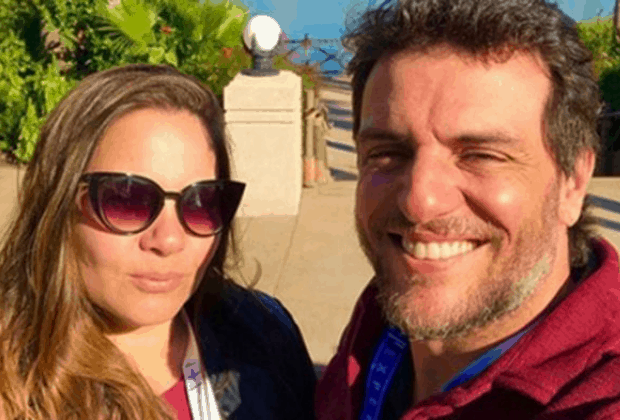 Esposa de Rodrigo Lombardi tem bolsa furtada durante férias no exterior