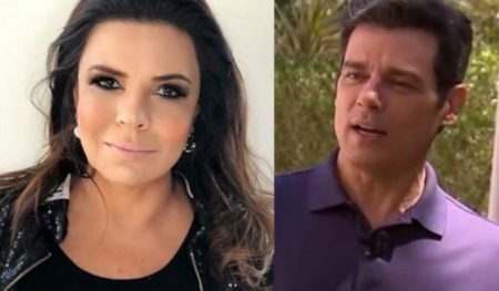 Após incidente, Celso Portiolli volta a fazer piada com Mara Maravilha