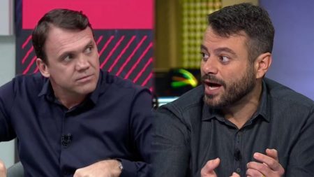 Repórter da Globo causa climão ao alfinetar ex-jogador durante programa esportivo