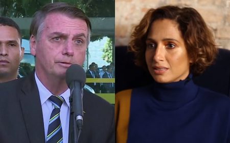Camila Pitanga desabafa e afirma que Bolsonaro tem postura genocida