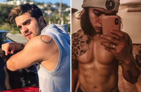 Luan Santana aparece em momento fofo com Whindersson Nunes