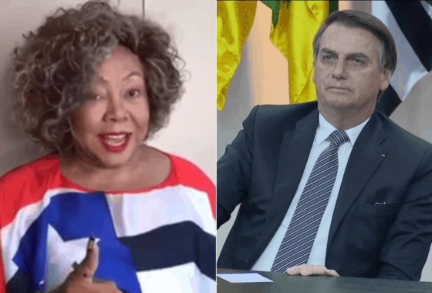 Alcione dá pito em Bolsonaro, pede respeito e bomba na web