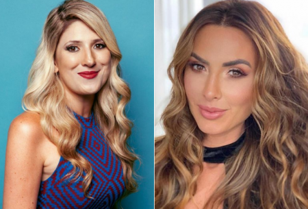 Dani Calabresa lembra imitação de Nicole Bahls na Band e fãs reagem