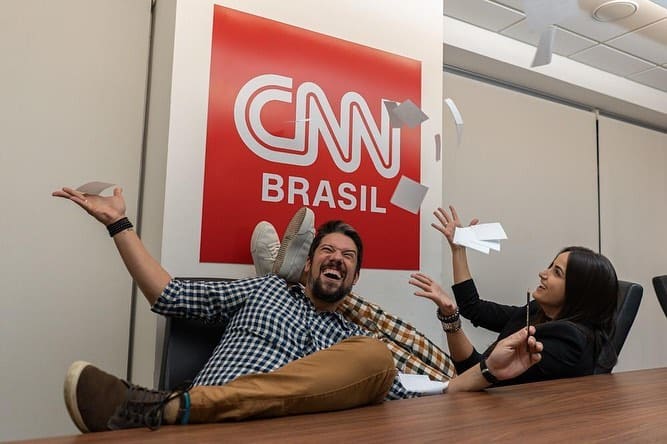 CNN Brasil confirma contratação de Mari Palma e Phelipe Siani