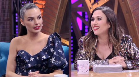 Isis Valverde recorda dificuldades da gravidez e emociona Tatá Werneck