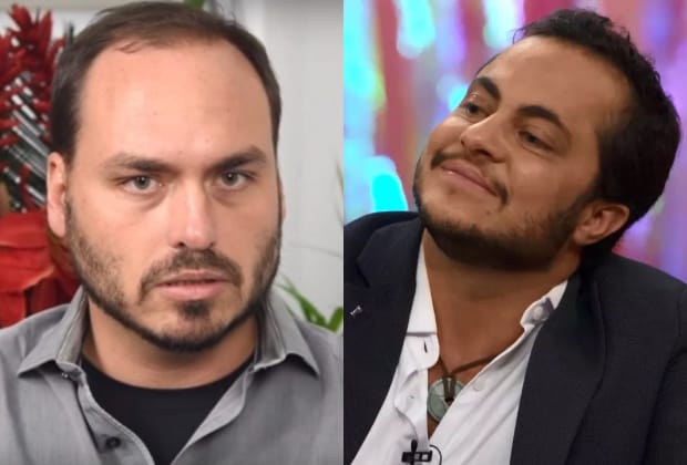 Filho de Bolsonaro revela que já se masturbou pensando em Thammy Miranda