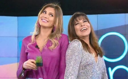 Reação de Lívia Andrade ao encarar Mara Maravilha divide opiniões
