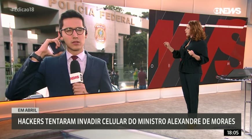 Leilane Neubarth e repórter se confundem ao vivo na GloboNews