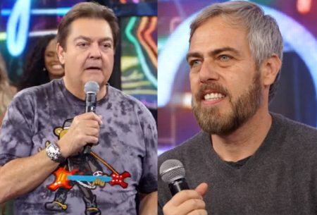 Faustão comete gafe e causa saia justa com pergunta para ator