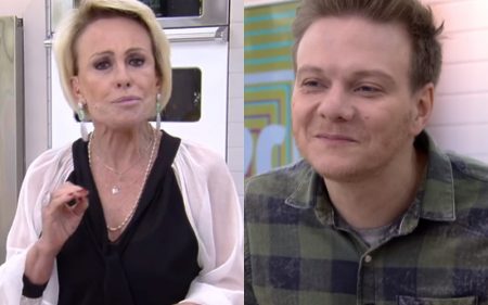 Michel Teló faz cara feia e Ana Maria Braga admite que receita ficou ruim