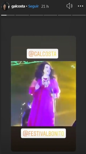 Gal Costa e Bolsonaro