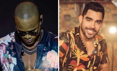 Léo Santana canta e chora em homenagem a Gabriel Diniz