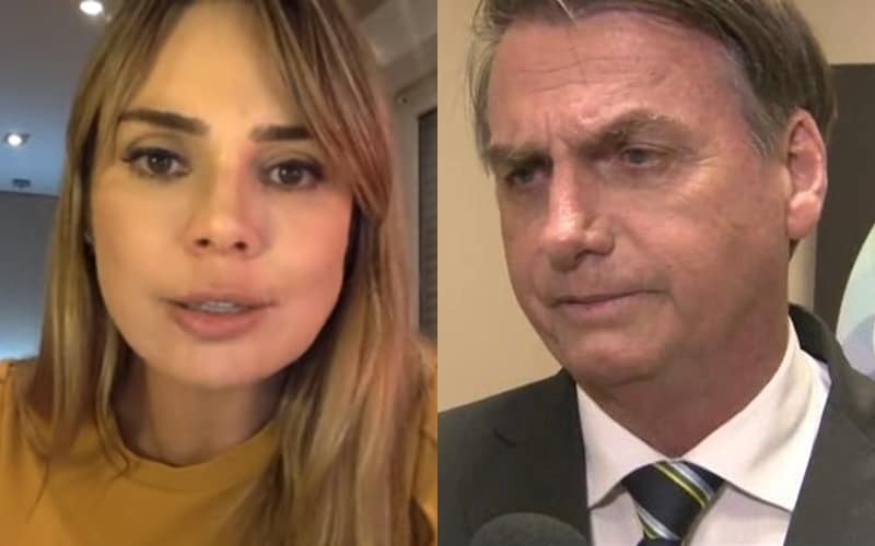 Rachel Sheherazade perde a paciência e manda Bolsonaro calar a boca