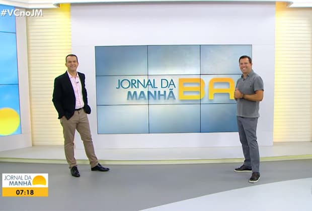 Despojado, Rodrigo Bocardi surpreende ao apresentar telejornal na Bahia