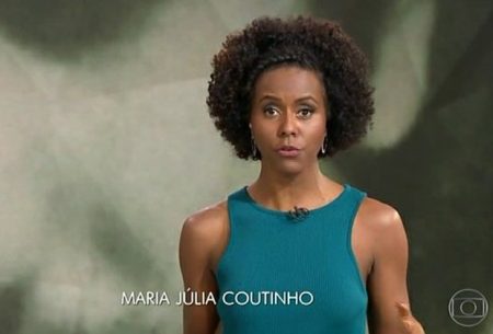 Maju Coutinho estreia no “Fantástico” e recebe elogios na web