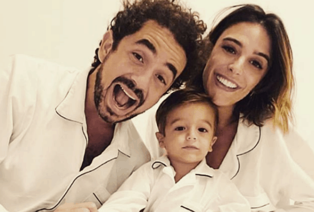 Felipe Andreoli encanta seguidores em momento de lazer com filho