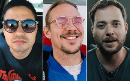 Notícias dos Famosos: Diplo mostra demais, Yudi se desvia e André Valadão curte show secular