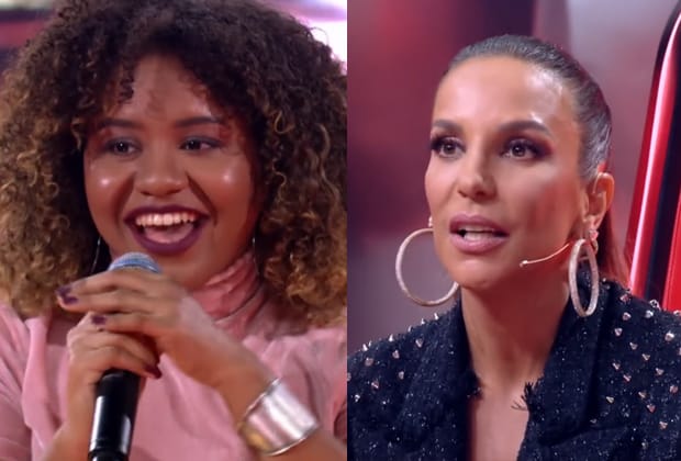 Candidata surpreende e dá resposta em Ivete no “The Voice Brasil”